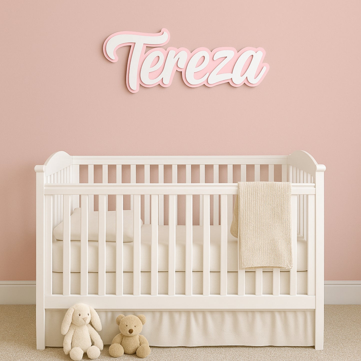 ✨ Personalizirano ime za dječju sobu – Model 2