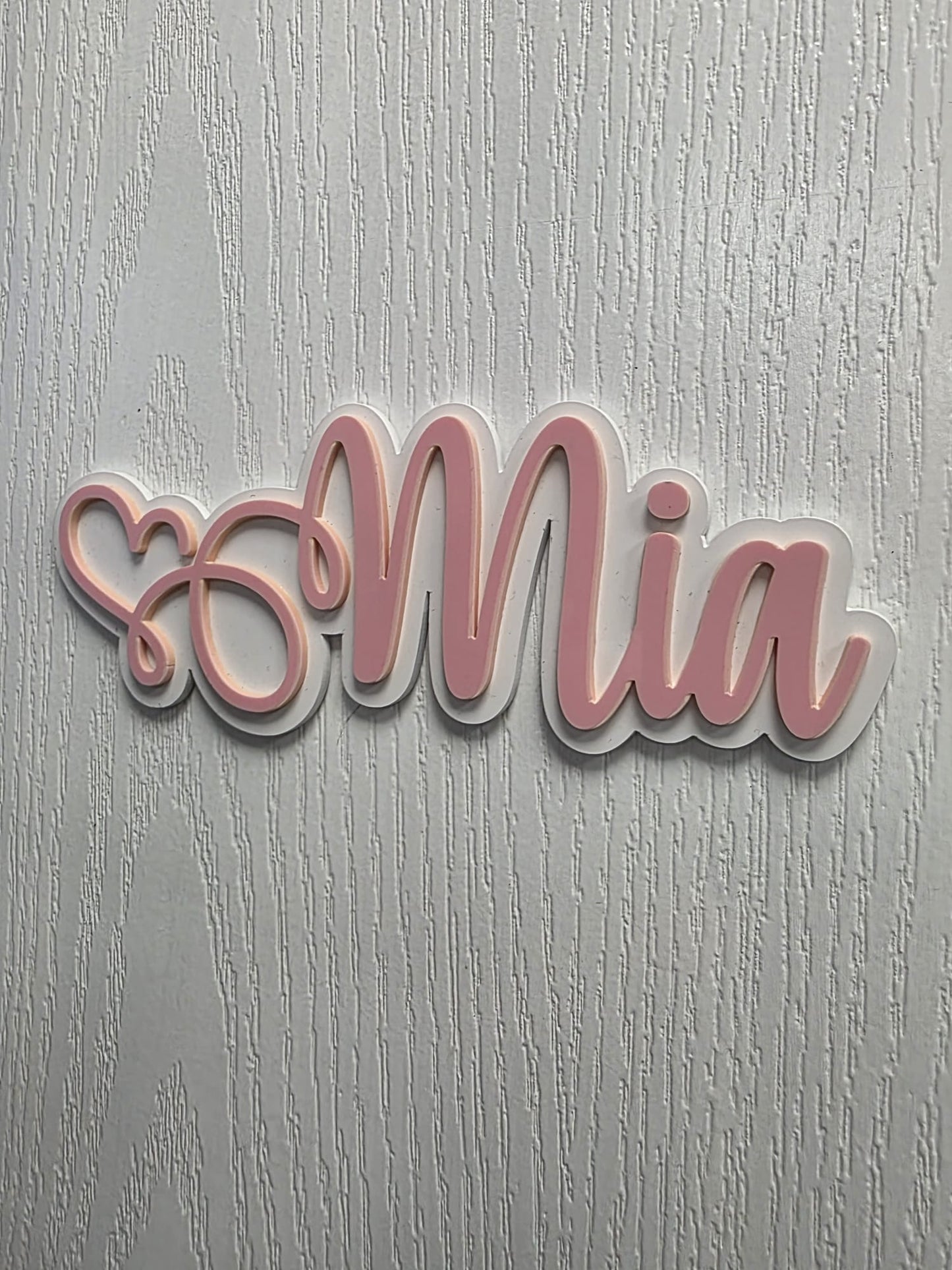 ❤️ Personalizirana ploča s imenom i srcem – ime po želji