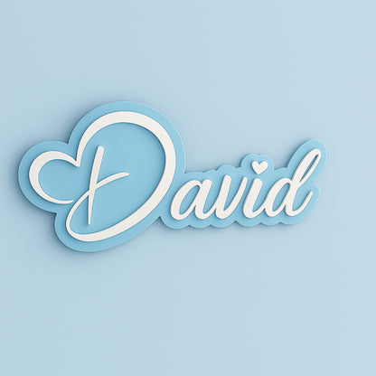 ❤️ Personalizirana ploča s imenom i srcem – ime po želji