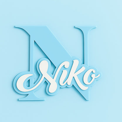 💎 Personalizirana ploča s početnim slovom