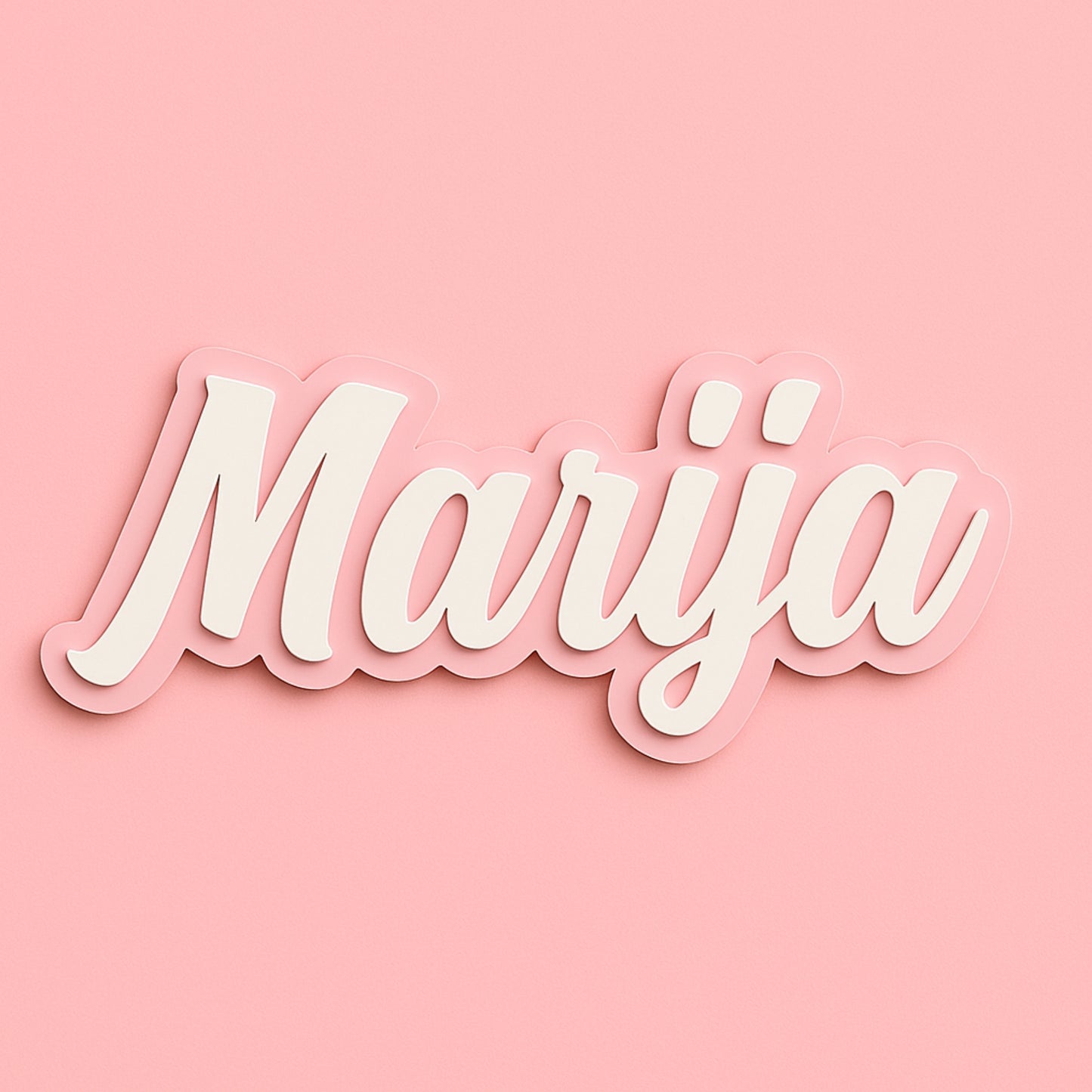 ✨ Personalizirano ime za dječju sobu – Model 3