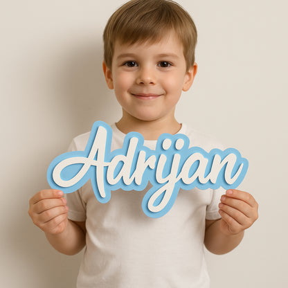 ✨ Personalizirano ime za dječju sobu – Model 4