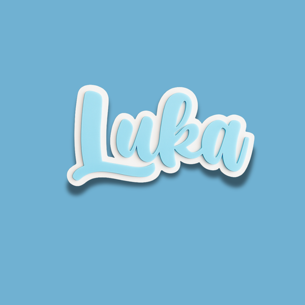 ✨Personalizirano ime za dječju sobu – Model 1