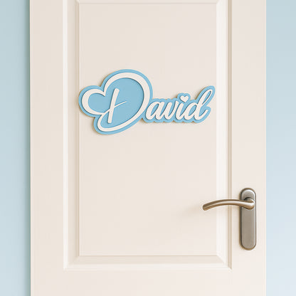 ❤️ Personalizirana ploča s imenom i srcem – ime po želji