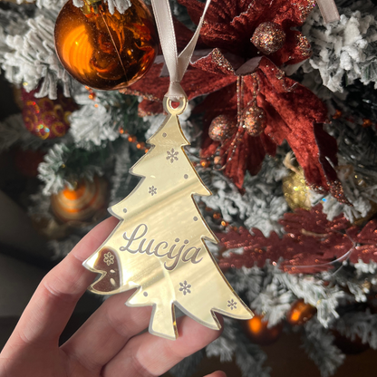 Božićni ukras od pleksiglasa – Jelka 🎄