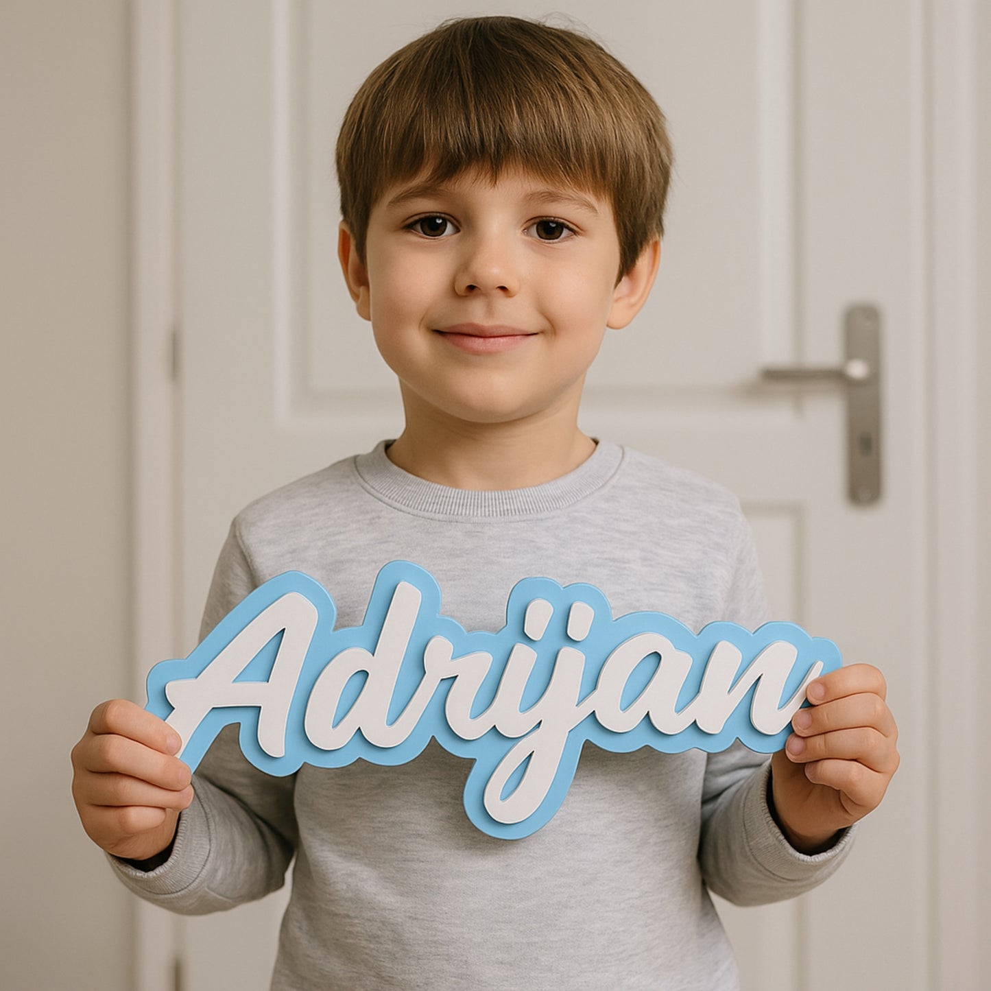 ✨ Personalizirano ime za dječju sobu – Model 3