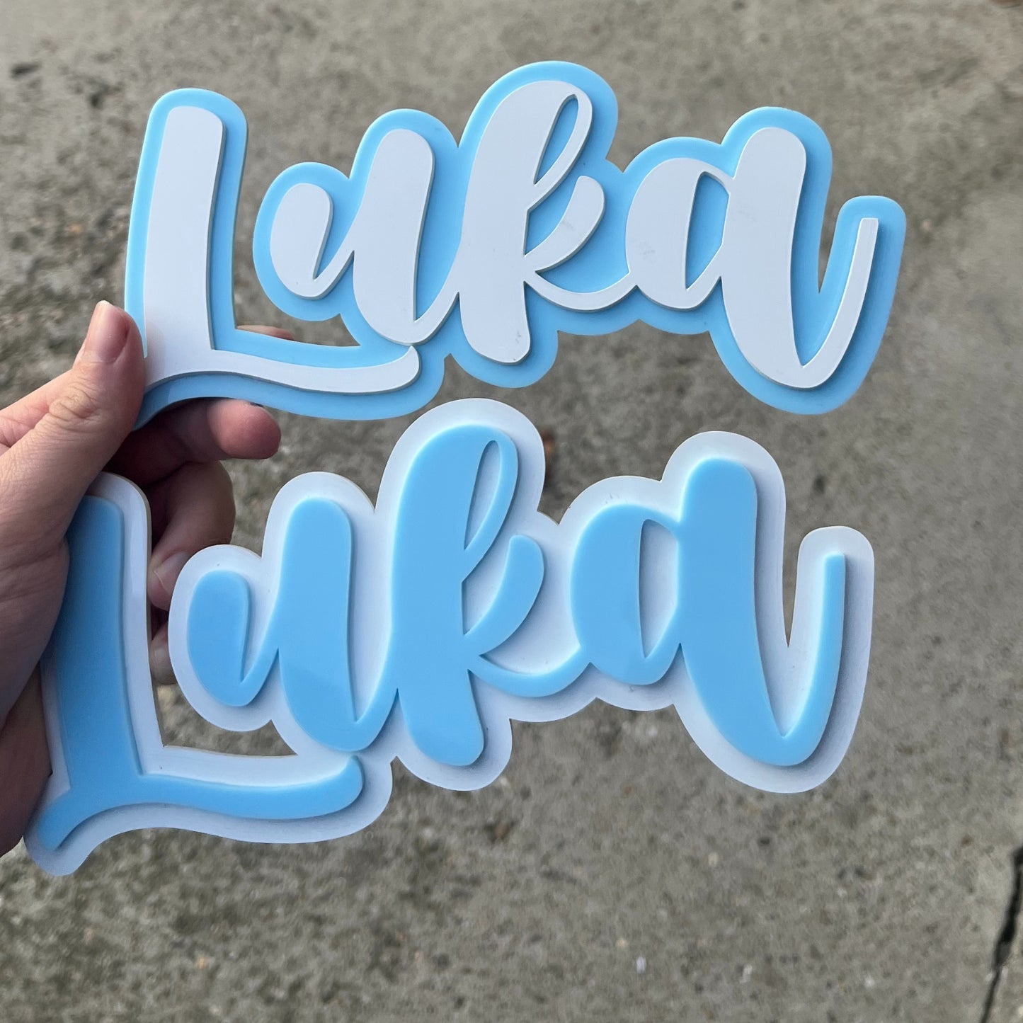 ✨Personalizirano ime za dječju sobu – Model 1