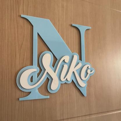 💎 Personalizirana ploča s početnim slovom