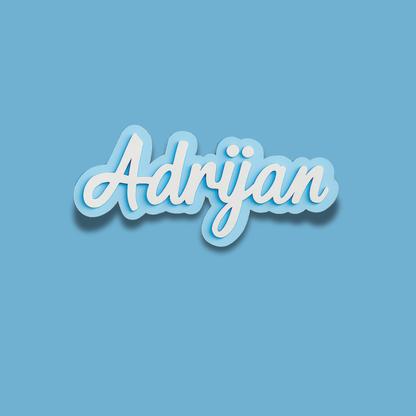 ✨ Personalizirano ime za dječju sobu – Model 3