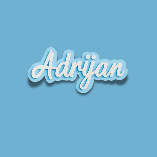 ✨ Personalizirano ime za dječju sobu – Model 3