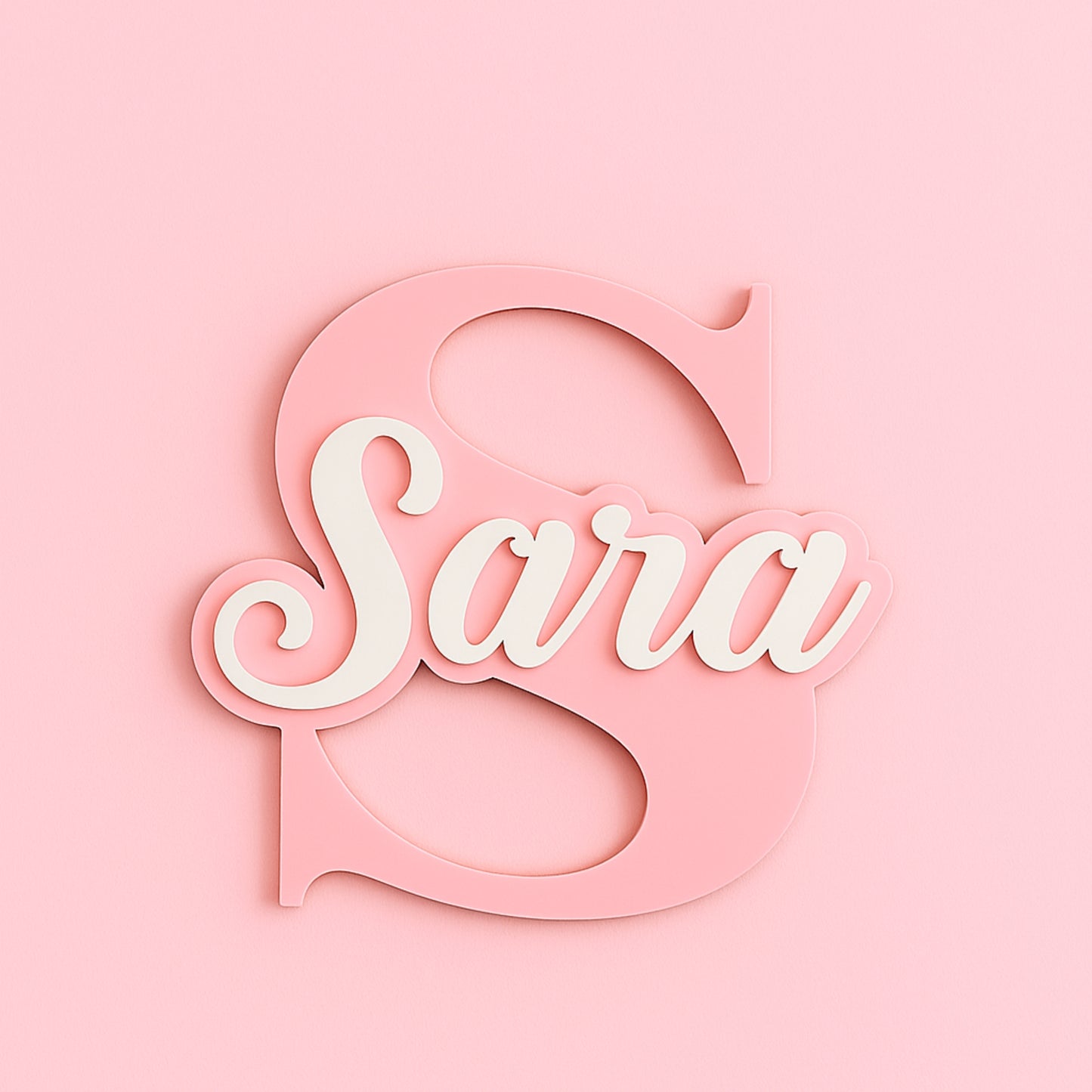 💎 Personalizirana ploča s početnim slovom