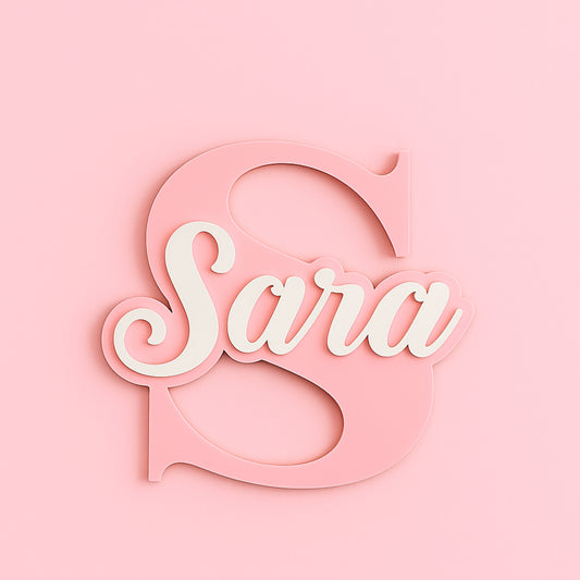 💎 Personalizirana ploča s početnim slovom