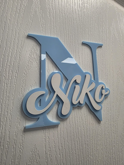 💎 Personalizirana ploča s početnim slovom