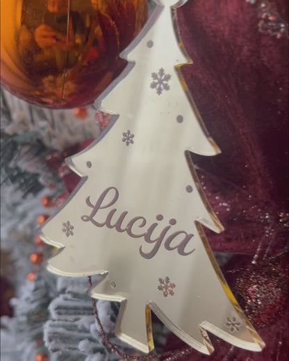 Božićni ukras od pleksiglasa – Jelka 🎄